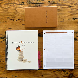 2024 Ninja Planner Bound with Journal (Journal not included)