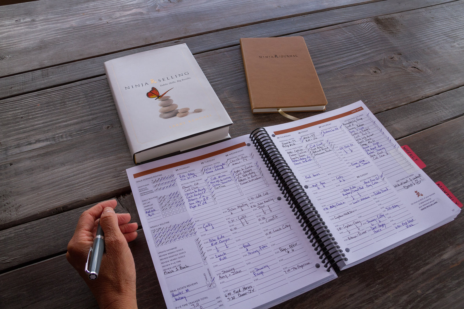 Ninja Nine Success Habit 4.  Focus on your Hot List daily.