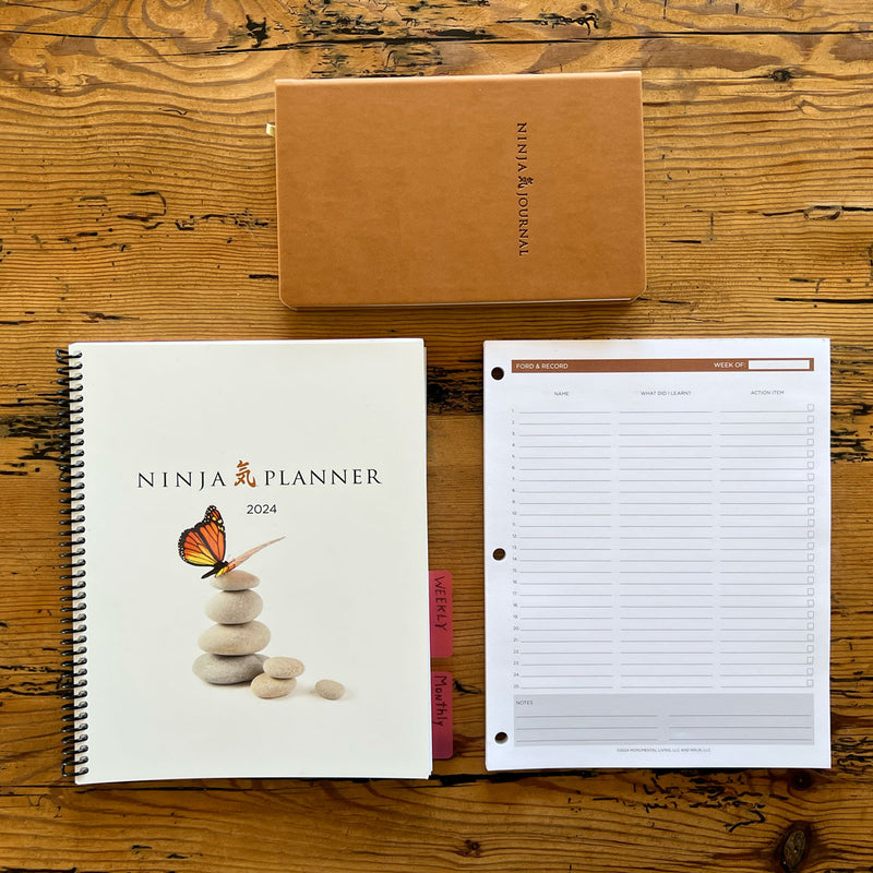 Ninja Planner 2024 Bound Ninja Store