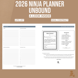 2026 Ninja Planner Unbound