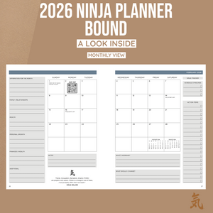 2026 Ninja Planner Bound