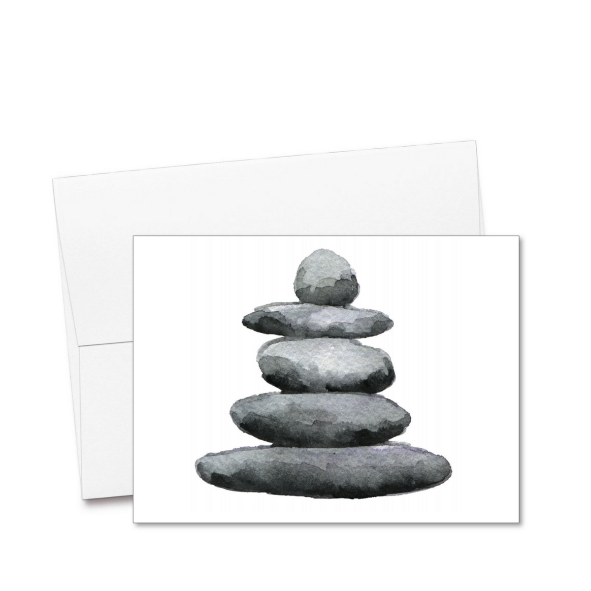 Balanced Stone Note Cards (30 Count) - Ninja Store