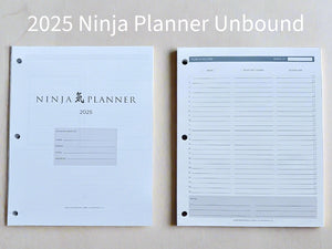 2025 Ninja Planner Unbound