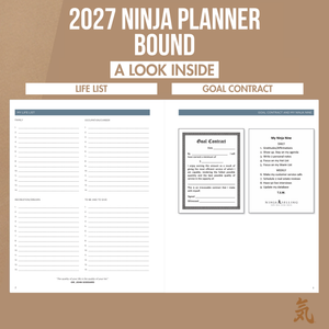 2027 Ninja Planner Bound