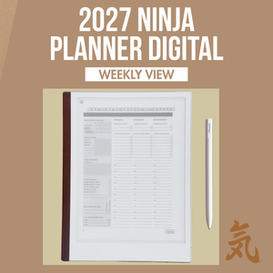 2027 Ninja Planner Digital Version