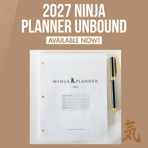 2027 Ninja Planner Unbound