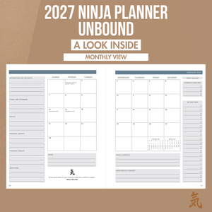 2027 Ninja Planner Unbound