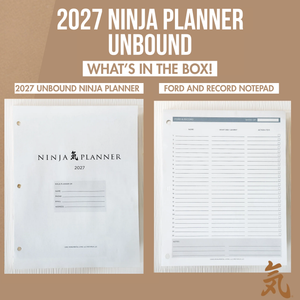 2027 Ninja Planner Unbound